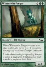 1x Wurmskin Forger - Foil MTG Mirrodin NM Magic Foil