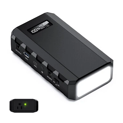 Banco de alimentación portátil AC DC 65W 88,8 Wh cargador de batería de respaldo para acampar al aire libre viaje Foto 1 de 4