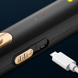 Raqueta de trampa para moscas eléctrica de doble función potente USB recargable lámpara asesina para moscas - Imagen 1 de 18