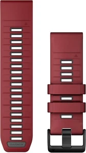 Garmin QuickFit 26 Watch Bands Marsala/Graphite Silicone 010-13393-06 - Picture 1 of 2