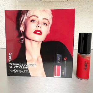 YSL Yves Saint Laurent Tatouage Couture In #201 Rouge .3ml Travel Size - Picture 1 of 5