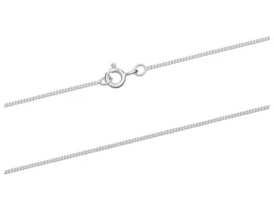 COLLANA IN ARGENTO 925 BARBAZZALE CATENA GRUMETTA UOMO DONNA MADE IN ITALY - Immagine 1 di 3