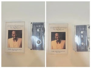 Curtis Mayfield & The Impressions The Anthology Vol 1 & 2 Cassettes 1992 R&B  - Imagen 1 de 11