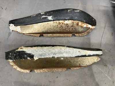 1956 Chevy BelAir Nomad descanso de braço capota rígida interior apoio de braço base de passagem 150 210 fabricante de equipamento original - Imagem 1 de 4