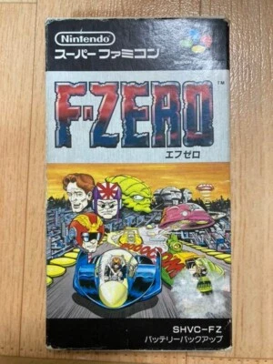 F-ZERO w/box manual Nintendo Super Famicom SFC with BOX Tested - Image 1 of 4