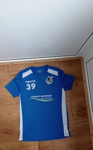 Bristol Rovers Jersey Training shirt 2016 - 2017 Macron Mens Size M - Picture 1 of 11