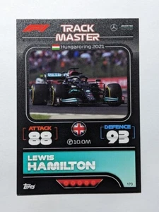 2022 Topps F1 Turbo Attax Track Master Lewis Hamilton #173 - Bild 1 von 2