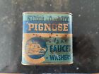 Vintage Kirkhill Tin Pignose Faucet Washers 1/4&quot; USA EMPTY
