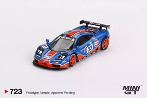 Mini GT 1:64 McLaren F1 GTR #33 1996 Le Mans 24 horas #723 - Imagen 1 de 3