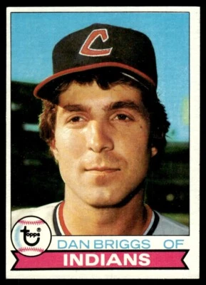 1979 Topps Dan Briggs Cleveland Indians #77 - Image 1 of 2