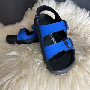 Birkenstock Kids Mogami Strap Sandal 1019466 (Authentic ) Size 31 Blue - Picture 1 of 4