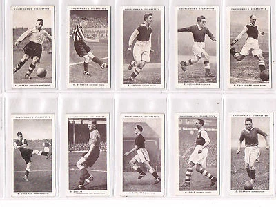  CHURCHMANS ASSOCIATION FOOTBALLERS 1938 VG-EXCE see descr - Image 1 of 4