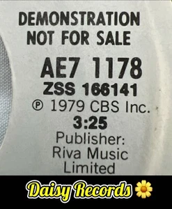 The Clash - Gates Of The West - US *Demo-Not For Sale* Press Single 1979 VG+ - Picture 1 of 5