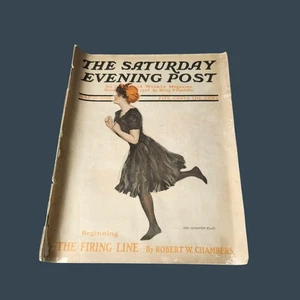 The Saturday Evening Post May 16 1908 Issue Vintage Magazine - Picture 1 of 3