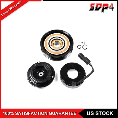 A/C AC Compressor Clutch Kit Assembly For 2001-2007 Dodge Caravan Chrysler - Image 1 of 4
