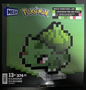 MEGA Pokemon Bulbasaur Building Pixel Art Toy Kit 374 pc. New In Box. Nintendo - Picture 1 of 2
