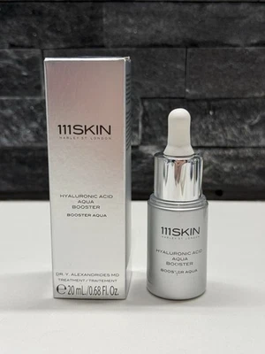 111SKIN Hyaluronic Acid Aqua Booster 20 ml/0,68 oz NUEVO tamaño completo Foto 1 de 3