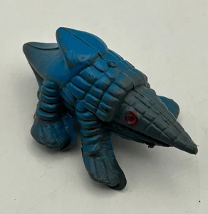 Vintage Bulette Monster Plastic Hong Kong Dungeon & Dragons Dinosaur Figure Blue - Picture 1 of 7