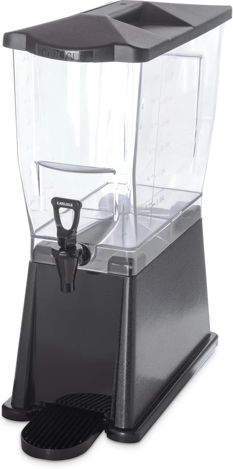 Carlisle Trimline 3 Gal Premium Single 3.5 Gal Drink Dispenser Simple Base Polyc