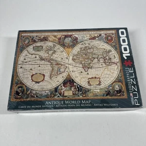Eurographics Antique World Map Jigsaw Puzzle 1000 Piece - Picture 1 of 13