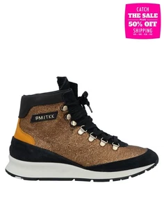 RRP€360 PHILIPPE MODEL Leather Sneakers US7 UK4.5 EU37 Logo HANDMADE in Italy - Picture 1 of 7
