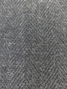 British Airways Aircraft Upholstery Fabric – Herringbone Tweed 95% Wool – Blue - Picture 1 of 9