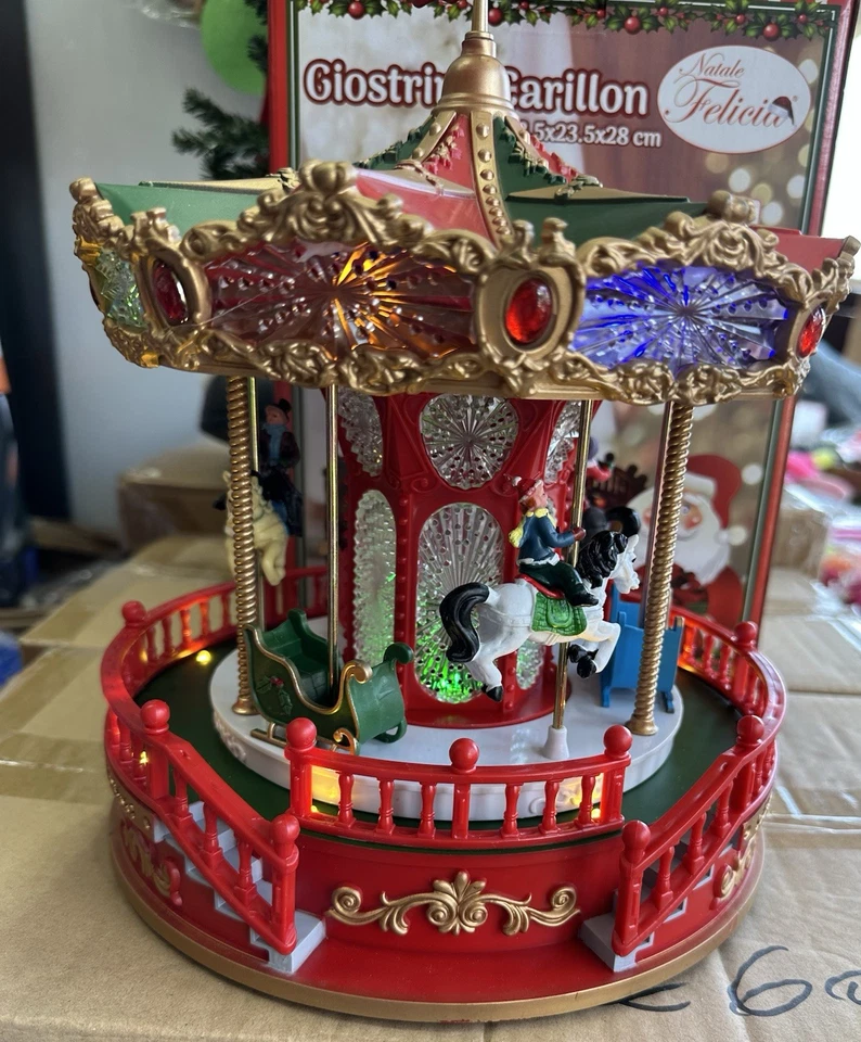 Giostrine Con Carillon Movimento Circolare Con Luci E Musica - Image 1 of 3