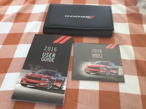 2016 DODGE CHARGER / OWNERS MANUAL & DODGE CASE + DVD - Picture 1 of 1
