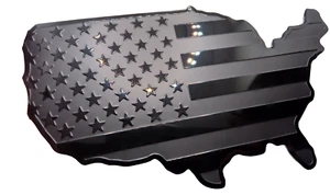 3D USA Flagge  Auto Aufkleber Sticker Aluminium Legierung Amerika Motorrad Groß - Bild 1 von 7