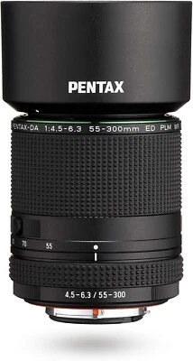 PENTAX HD DA 55-300mm F4.5-6.3 PLM WR RE Lens + Filter Set | Fast Silent AF, Com - Image 1 of 3