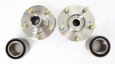 Juego de 2 bujes y cojinetes de rueda delantera para 13-15 Acura ILX/Honda Accord 03-07/Fit 2014 Foto 1 de 3