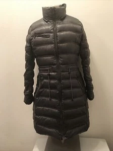 Dawn Levy Women's Steel Gray Puffer Coat Large - Picture 1 of 12