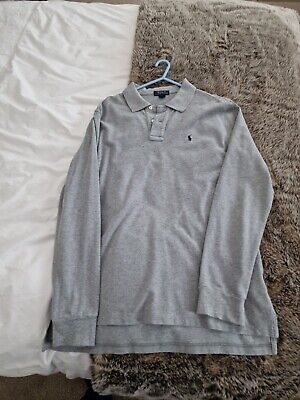 RALPH LAUREN LONG SLEEVE Polo Shirt - XL Age 18-20 - Boy’s • 12.23€