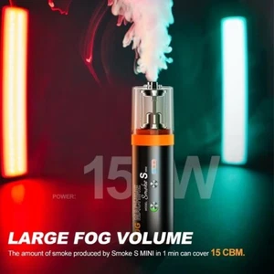 LENSGO Smoke S Mini 15W Handheld Portable Fog Smoke Machine With Remote Control - Picture 1 of 9