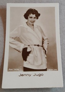 Actress JENNY JUGO - Portrait Photo - Trading Card #78