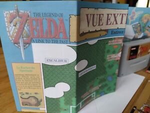 Carte d'hyrule - The legend of zelda a link to the past - super Nintendo