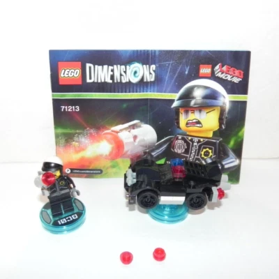 LEGO Dimensions 71213 - Lego Movie BAD COP and POLICE CAR - Free Ship! - Image 1 of 4