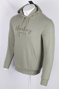 Hurley Men's Hoodie Signature Pullover Sweatshirt Iguana Long Sleeve Embroidered - Picture 1 of 5