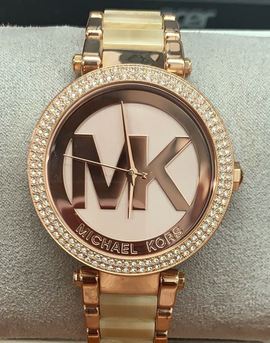 Orologio da donna Michael Kors MK6530 Parker quadrante oro rosa acciaio inox