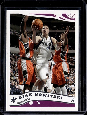 2005-06 Topps #150 Dirk Nowitzki Dallas Mavericks (HOF) NR-MINT - Image 1 of 2