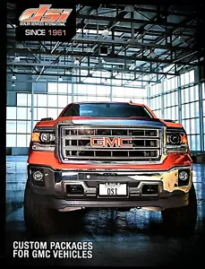 2014 DSI HIGH PERFORMANCE PACKAGES FOR GMC TRUCKS BROCHURE ~ 4 PAGES - Picture 1 of 4