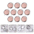 Mini Handheld Makeup Mirror for Travel and Parties - Pack of 10
