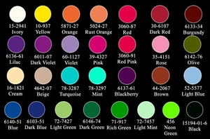 29 colors BEKRO Candle and Wax Melt Dye, colorant for beeswax, paraffin, soy wax - Picture 1 of 10