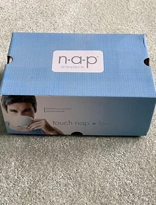 NAP Brookstone Memory Foam, Zapatillas Hombre Interior/Exterior Marrón. Talla M, nuevo en caja Foto 1 de 4