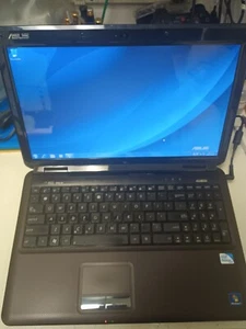 Asus K50I 15.6" Laptop Intel Pentium Dual-Core T4500 CPU 2.3GHz 4GB 320Gb Hdd - Picture 1 of 15