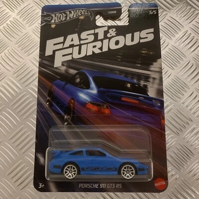 Hot Wheels Porsche 911 GTR RS / Fast & Furious 1:64 Mattel - Image 1 of 2