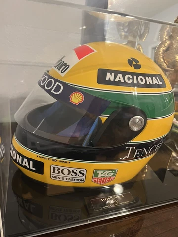 ayrton senna helmet 1:1 Cover