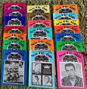 NOW DIG THIS; MAGAZINE COLLECTION 20 ISSUES 1983-1990; ROCK/POP MUSIC. EXCELLENT - Picture 1 of 6