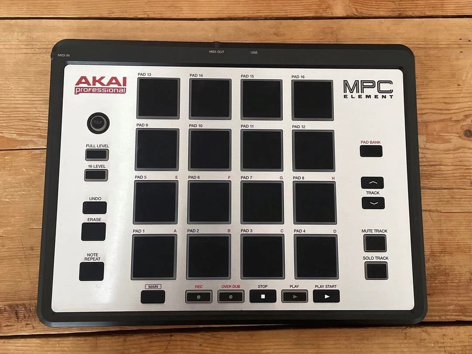 AKAI Professional MPC ELEMENT Music Production Controller 16 Pad Sampler USB - Image 1 of 1