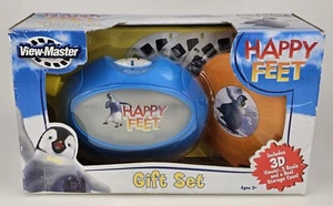 Juego de caja de regalo 2006 Happy Feet Penguin visor de películas y carretes 3D K6242 View-Master - Imagen 1 de 15